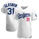 Tyler Glasnow ＃31 Los Angeles Dodgers Authentic Men's White Home Jersey