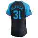 Tyler Glasnow ＃31 Los Angeles Dodgers Elite Men's Navy National League 2024 All-Star Game Jersey
