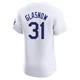 Tyler Glasnow ＃31 Los Angeles Dodgers Elite Men's White Home Jersey