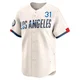 Tyler Glasnow ＃31 Los Angeles Dodgers Limited Men's Cream 2024 City Connect Jersey