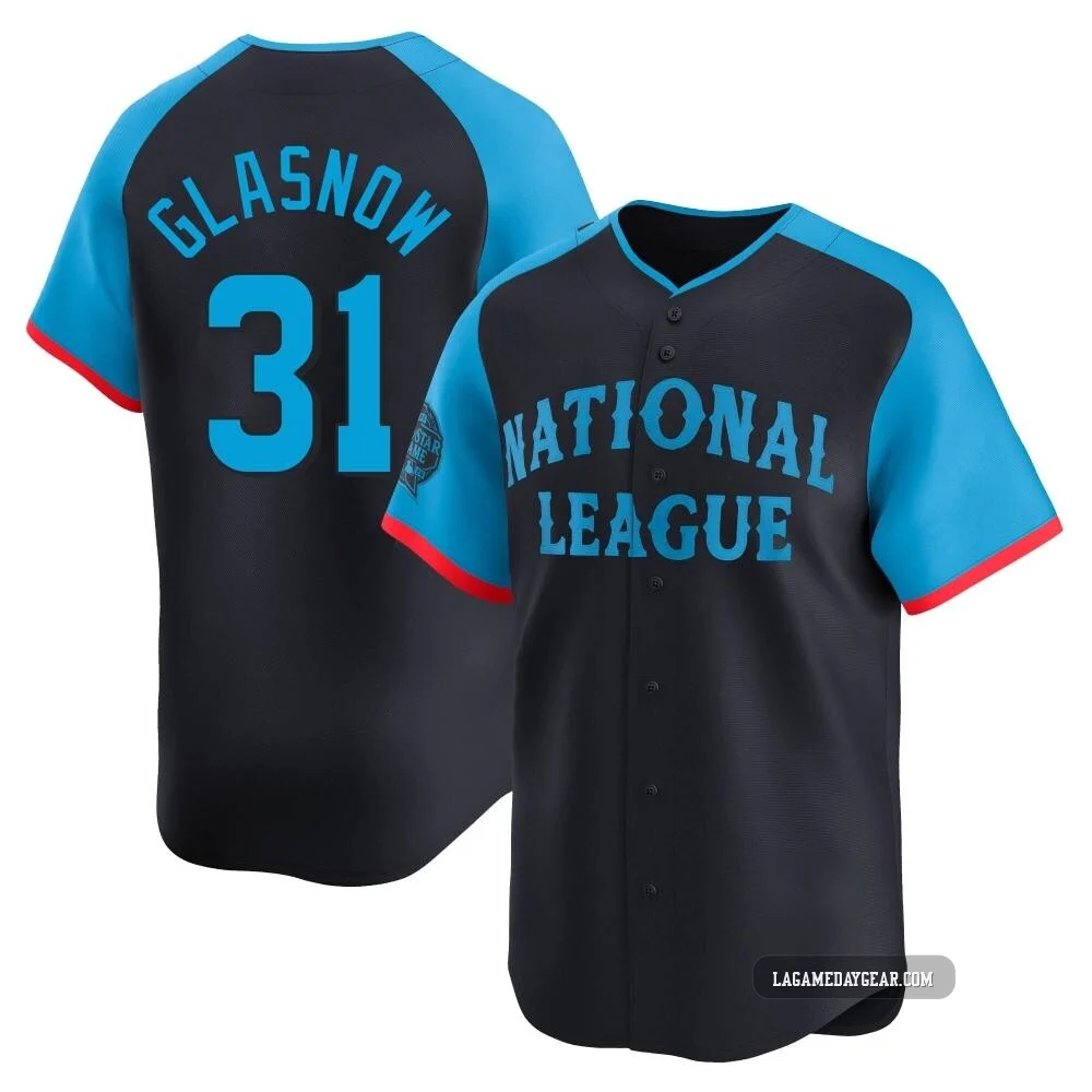 Tyler Glasnow ＃31 Los Angeles Dodgers Limited Men's Navy National League 2024 All-Star Game Jersey