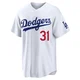 Tyler Glasnow ＃31 Los Angeles Dodgers Limited Men's White Home Stadium Jersey