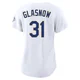 Tyler Glasnow ＃31 Los Angeles Dodgers Limited Women's Gold White 2026 Collection Stadium Jersey