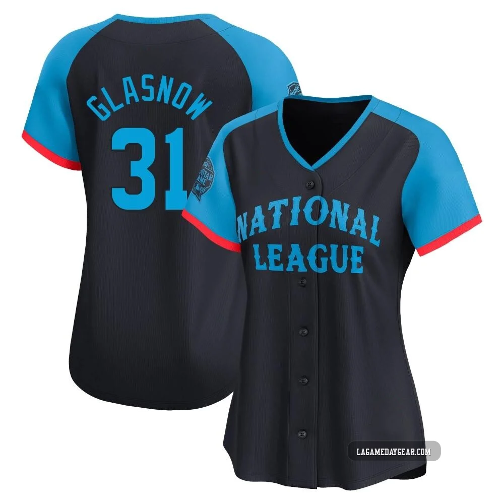 Tyler Glasnow ＃31 Los Angeles Dodgers Limited Women's Navy National League 2024 All-Star Game Jersey