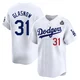 Tyler Glasnow ＃31 Los Angeles Dodgers Limited Youth White Home 2024 World Series Jersey