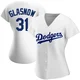 Tyler Glasnow ＃31 Los Angeles Dodgers Replica Women's White Home Jersey