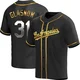 Tyler Glasnow ＃31 Los Angeles Dodgers Replica Youth Gold Black en Alternate Jersey