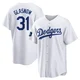 Tyler Glasnow ＃31 Los Angeles Dodgers Replica Youth White 2024 World Tour Seoul Series Home Jersey
