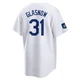 Tyler Glasnow ＃31 Los Angeles Dodgers Replica Youth White 2024 World Tour Seoul Series Home Jersey