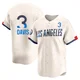 Willie Davis ＃3 Los Angeles Dodgers Limited Men's Cream 2024 City Connect Jersey