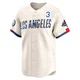 Willie Davis ＃3 Los Angeles Dodgers Limited Men's Cream 2024 City Connect World Series Champions Jersey