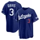 Willie Davis ＃3 Los Angeles Dodgers Limited Men's Royal Alternate Stadium Jersey