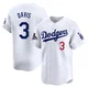 Willie Davis ＃3 Los Angeles Dodgers Limited Men's White Home 2024 World Series Champions Jersey
