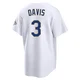 Willie Davis ＃3 Los Angeles Dodgers Limited Youth Gold White 2026 Collection Stadium Jersey