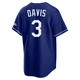 Willie Davis ＃3 Los Angeles Dodgers Limited Youth Royal Alternate Stadium Jersey