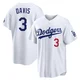 Willie Davis ＃3 Los Angeles Dodgers Limited Youth White Home Stadium Jersey
