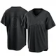 Willie Davis ＃3 Los Angeles Dodgers Replica Youth Black Pitch Fashion Jersey