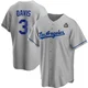 Willie Davis ＃3 Los Angeles Dodgers Replica Youth Gray Road 2024 World Series Jersey