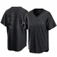Wyatt Mills ＃58 Los Angeles Dodgers Replica Youth Black Pitch Fashion 2024 World Series Champions Jersey