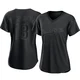 Yoshinobu Yamamoto ＃18 Los Angeles Dodgers Authentic Women's Black Pitch Fashion Jersey
