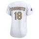 Yoshinobu Yamamoto ＃18 Los Angeles Dodgers Limited Women's Gold White 2025 Collection Jersey