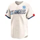 Yoshinobu Yamamoto ＃18 Los Angeles Dodgers Limited Youth Cream 2024 City Connect Jersey